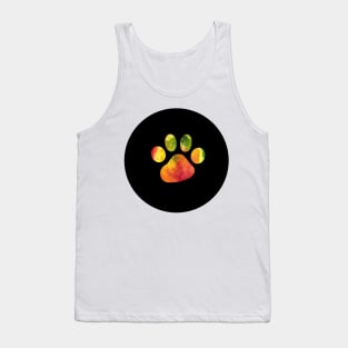 Paw Print - Jungle Silhouette Tank Top